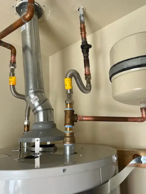 Water heater installation and plumbing repair in Alleghenyville